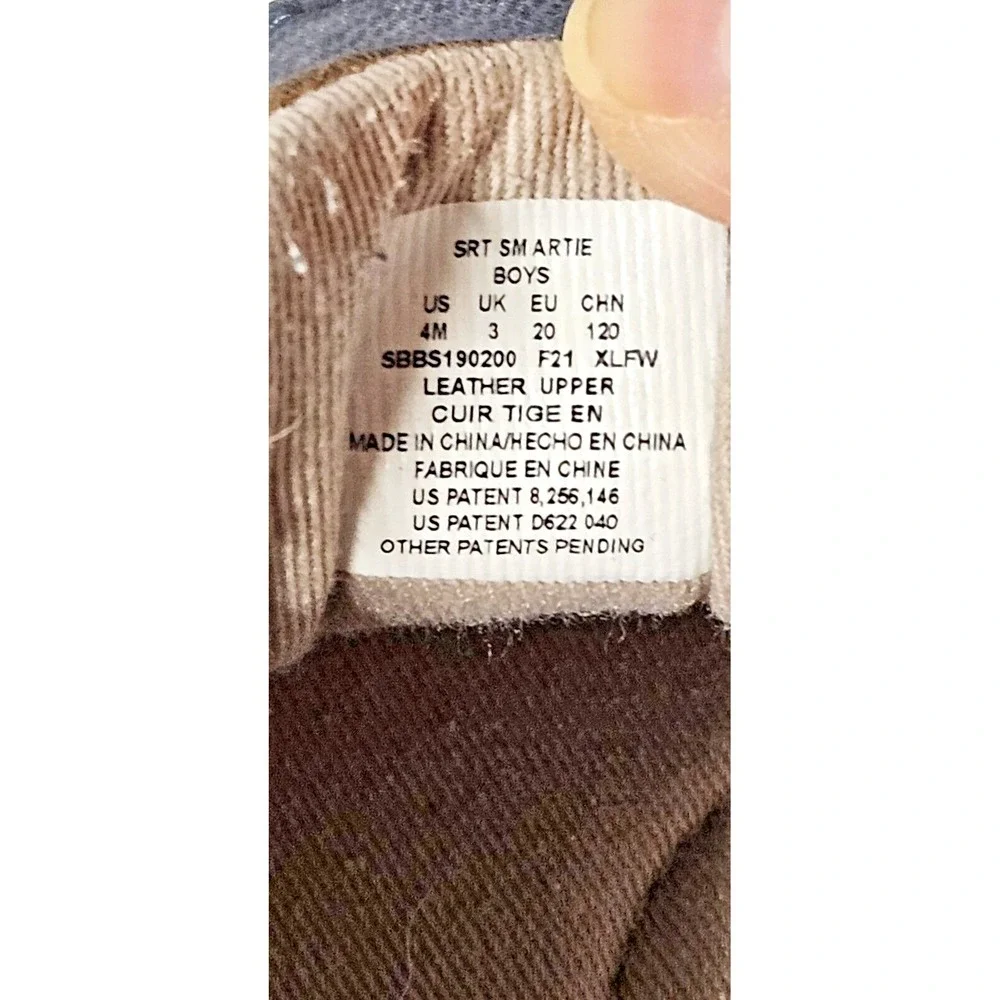 Stride Rite leather upper
